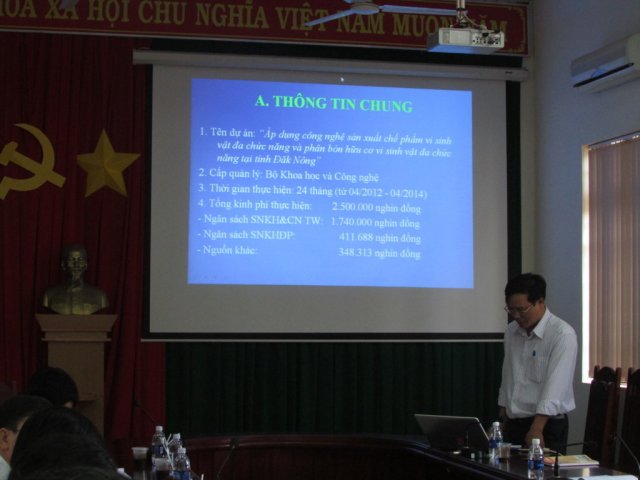 Chủ nghiệm dự án phan vi sinh - Ông Trần Huy Vân
